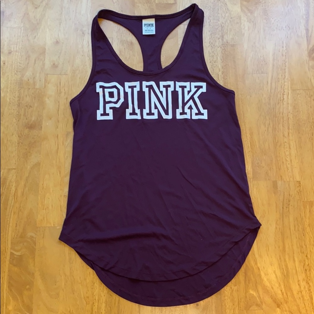 Plum work out tank top